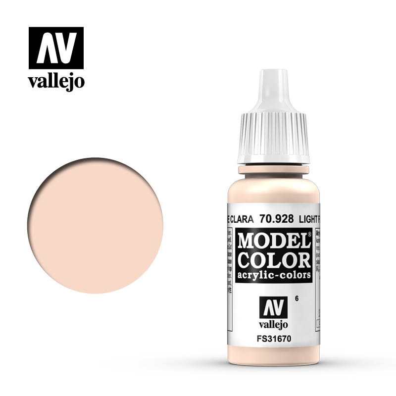 VLJ70928 17 ml Matte Light Flesh Acrylic Paint