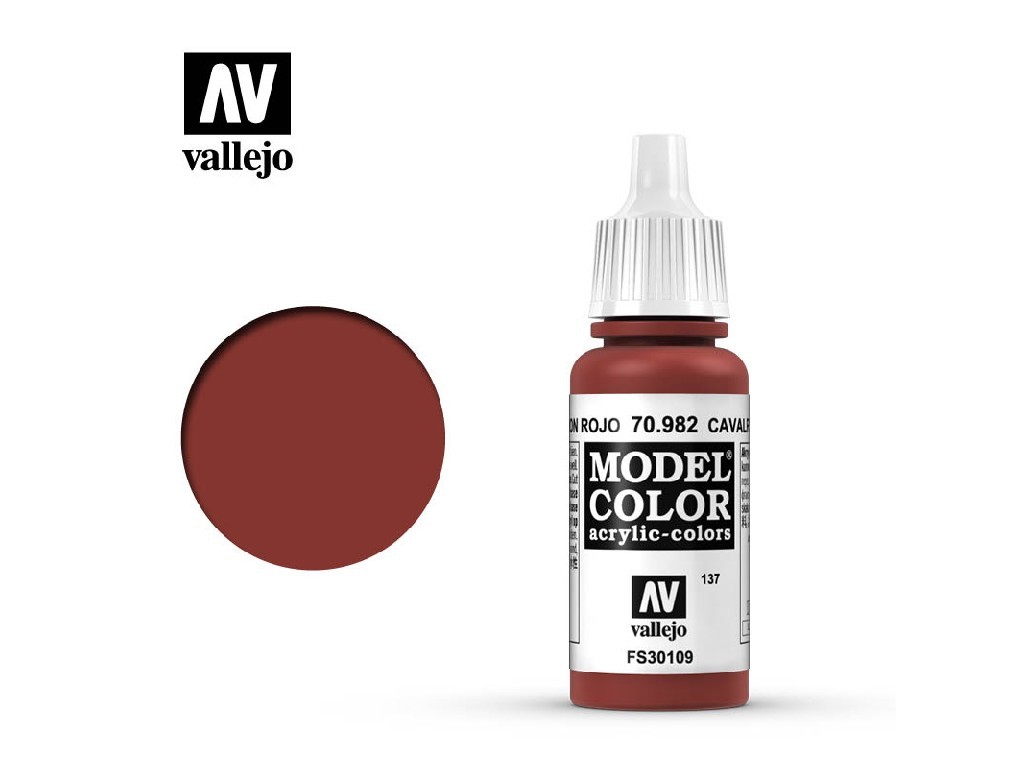 VLJ70982 17 ml Cavalry Brown Matte Acrylic Paint