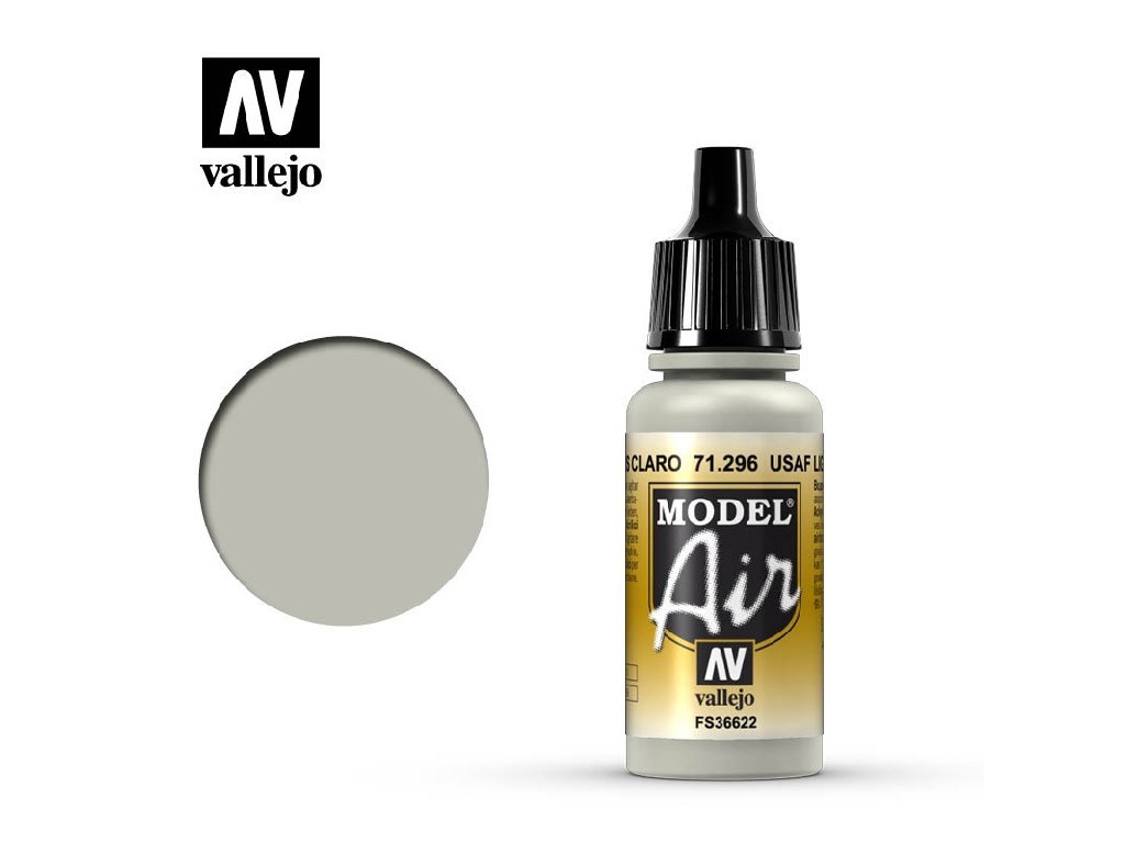 VLJ71296 USAF Light Gray Model Air Acrylic Airbrush Paint