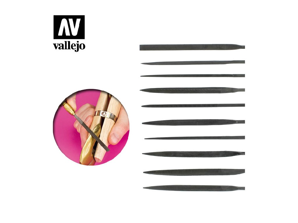 VLJT03001 Budget Needle File - Set of 10