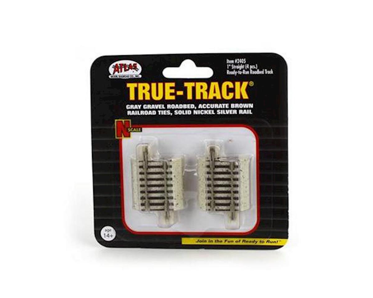 Picture of Atlas 2405 1 in. Railroad Straight N Scale True-Track - Pack of 4
