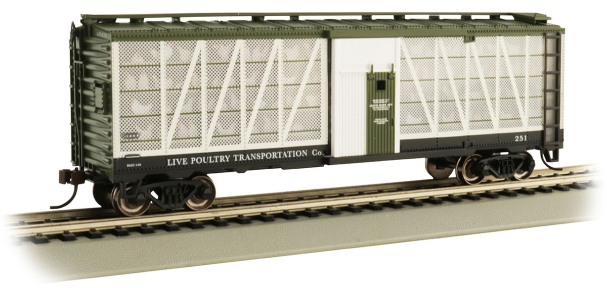 BAC15902 HO Scale Live Poultry Transit Poultry Transport Car - No.251