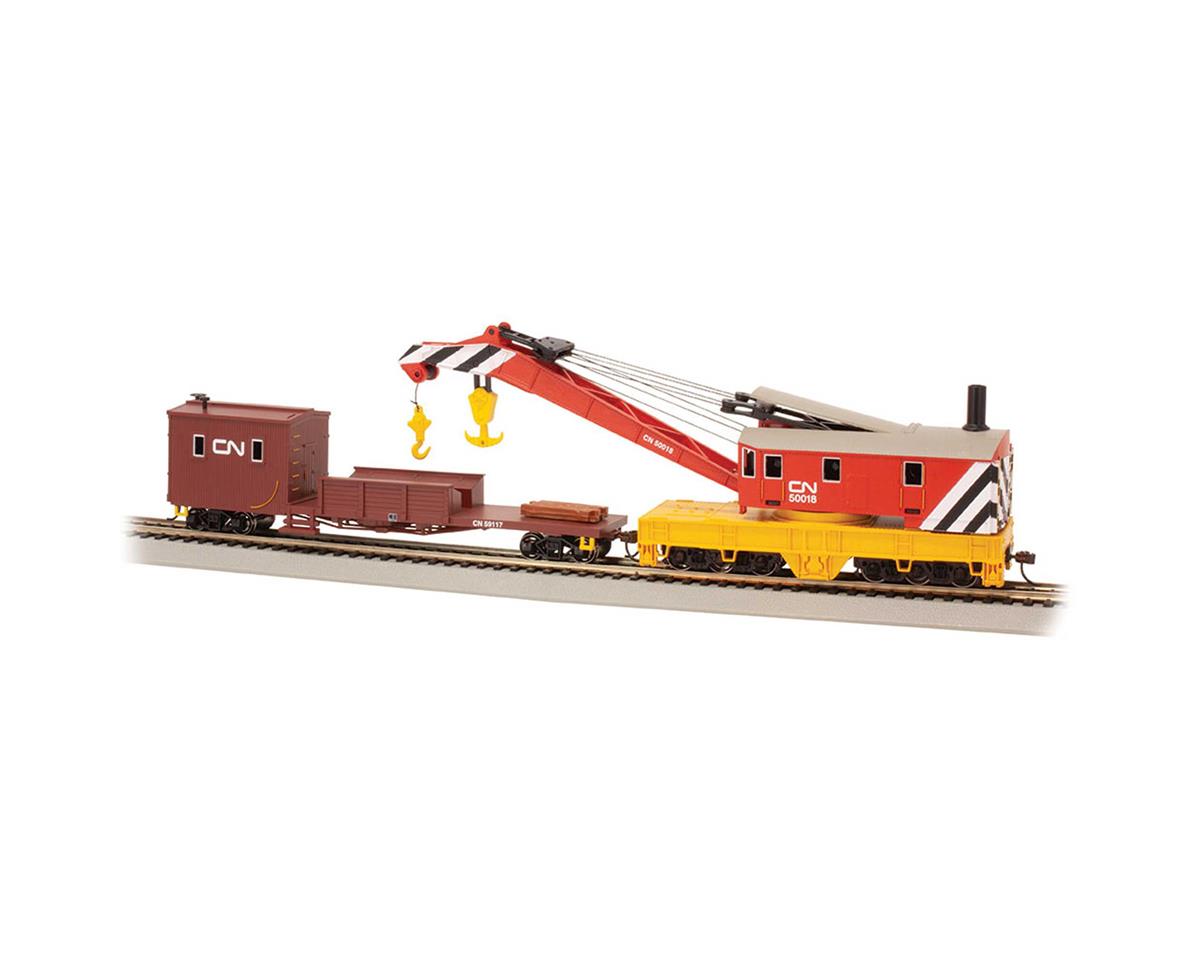 Picture of Bachmann 16104 HO Scale Canadian National Stram Crane Car