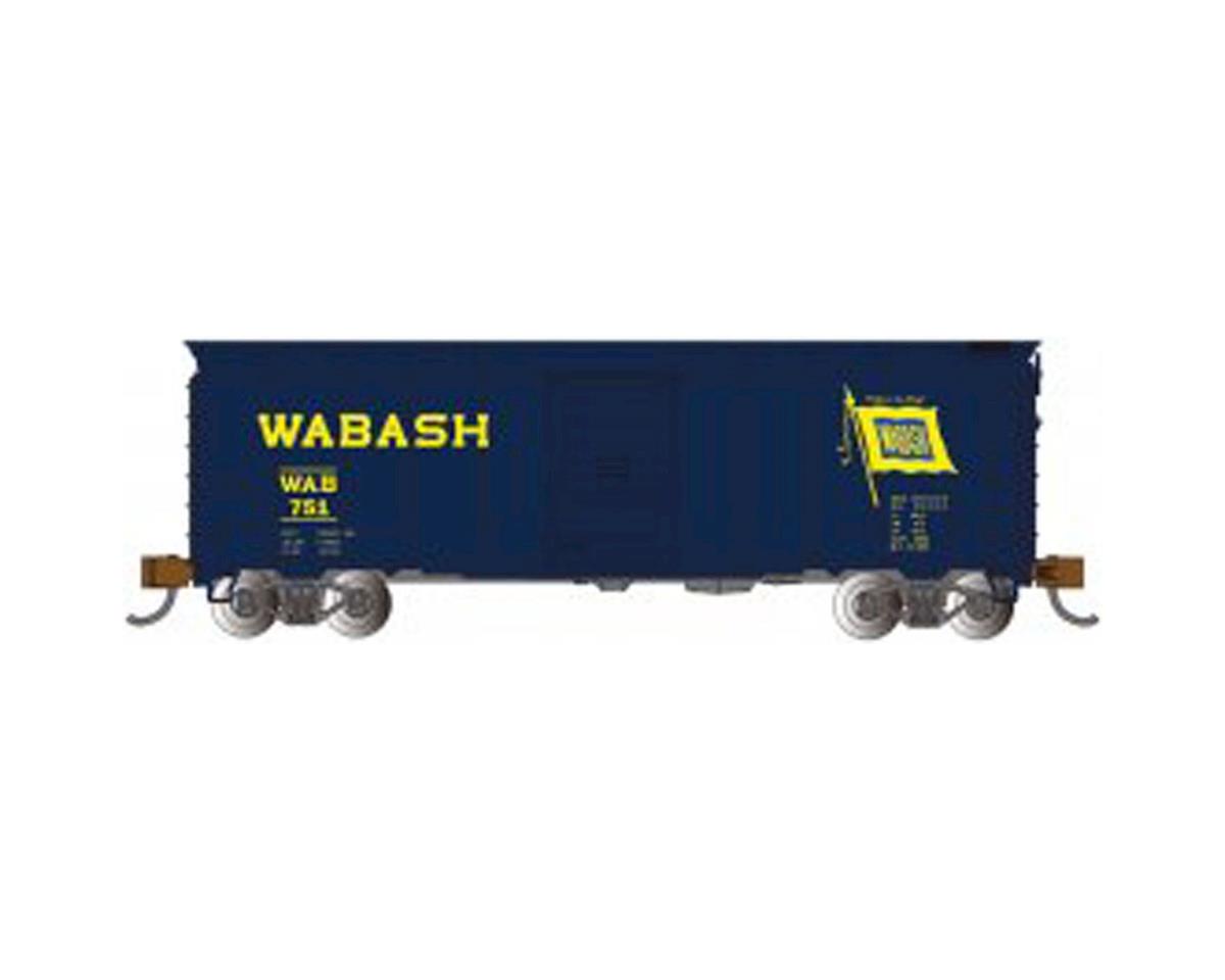 Picture of Bachmann 17063 N Scale Wabash Steel Boxcar, Blue