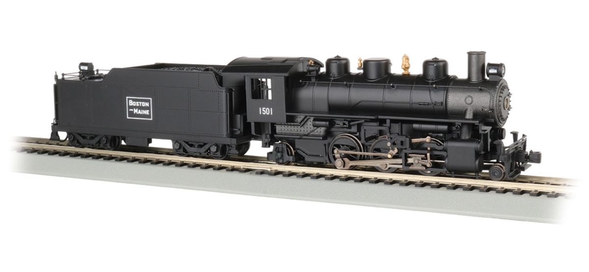 BAC51530 HO Scale 2-6-2 Prairie Boston & Maine Model Trains - No.1501