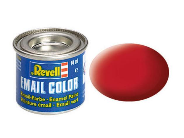 32136 Enamel Paint, Carmine Red Matte - Pack of 6