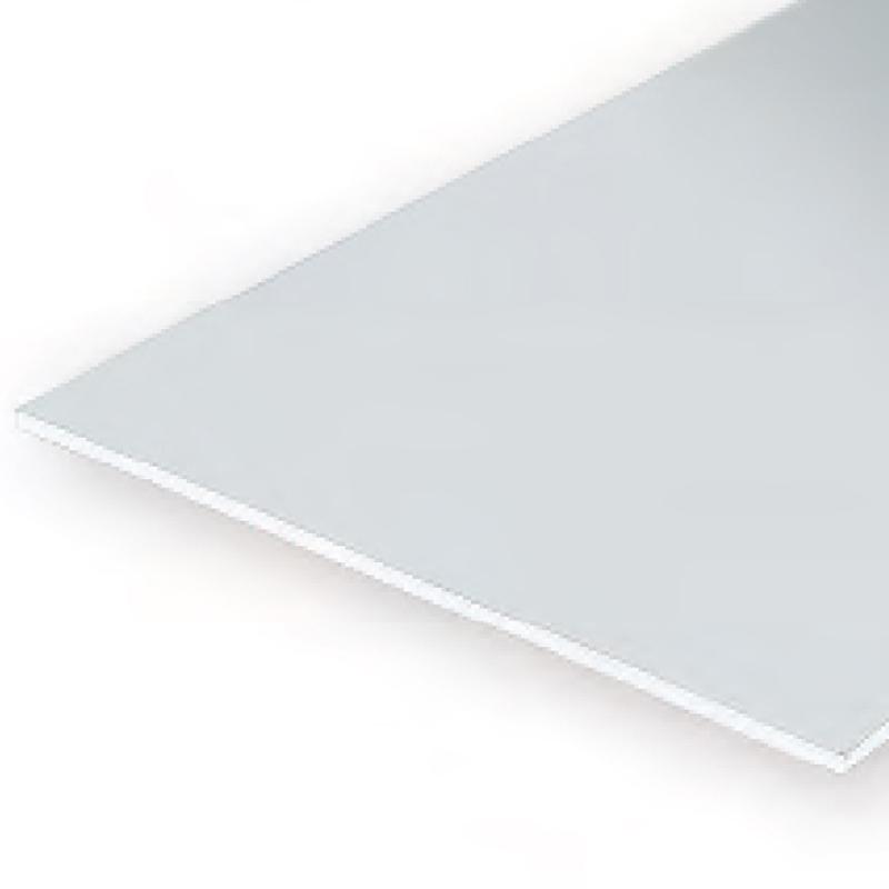 19005 0.005 in. Thick 12 x 24 in. Clear Oriented Polystyrene Sheet, Clear
