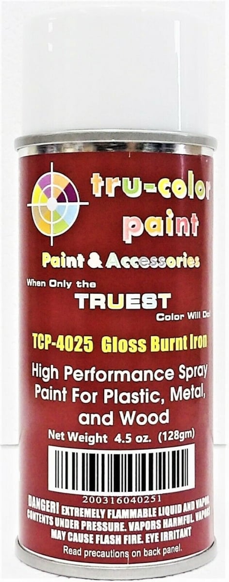 4025 4.5 oz Spray Can Paint, Gloss Burnt Iron