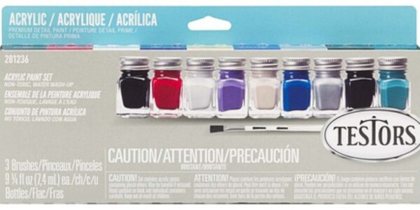 281236 Auto & Truck Finishing Acrylic Paint Set