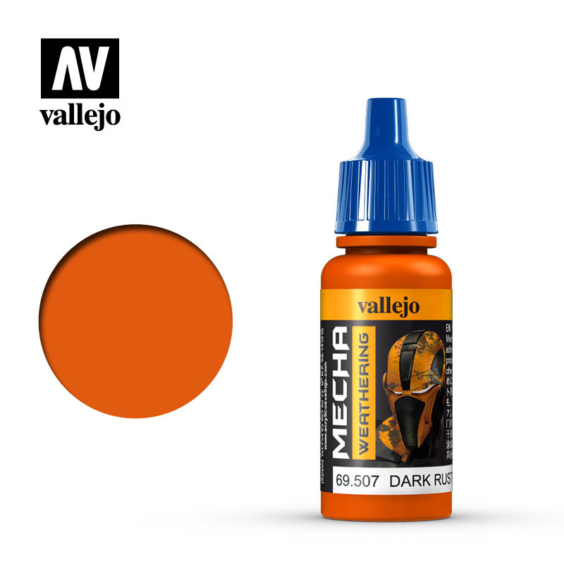 69507 17 ml Mecha Paint, Dark Rust Wash