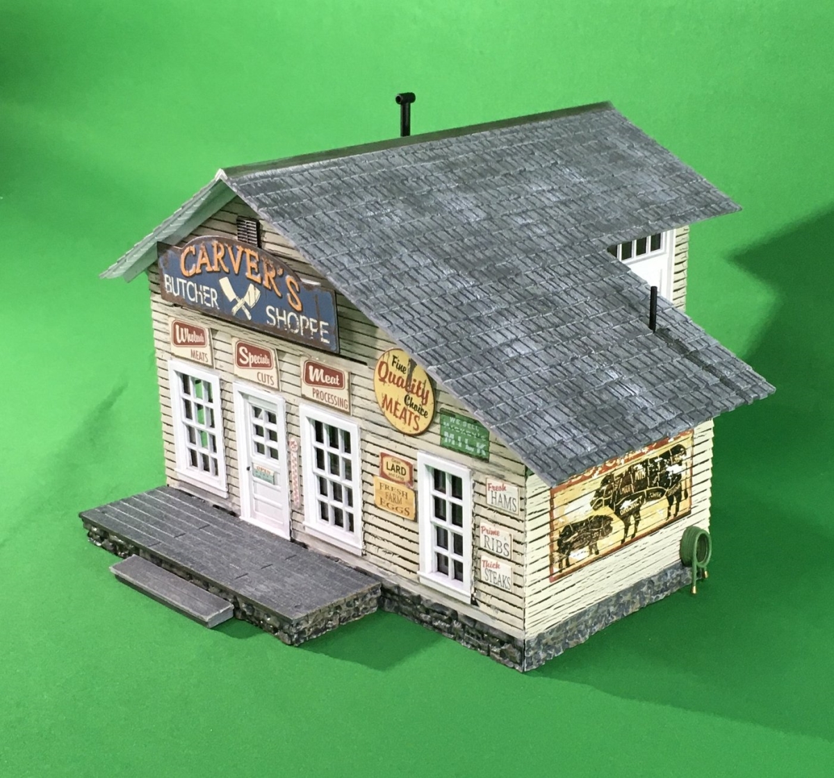 Picture of Woodland Scenics WOO5872 O Scale Carvers Butcher Shoppe
