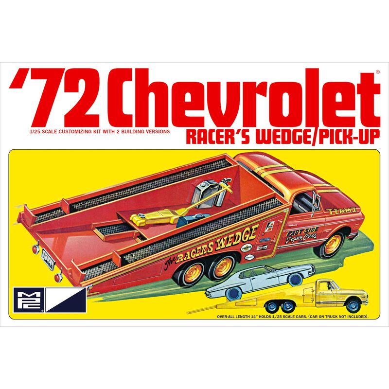 MPC885 1-25 Scale Car Kit for 1972 Chevy Racers Wedge Pick Up
