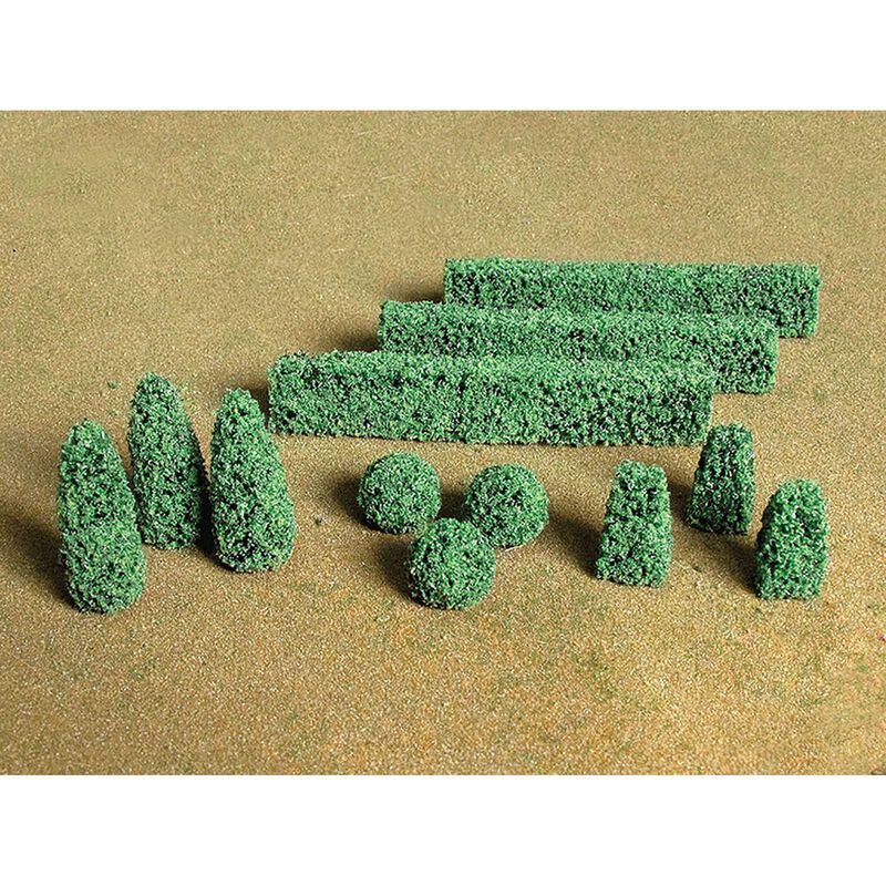 BAC32504 HO Scale Boxwood Plants - Pack of 20