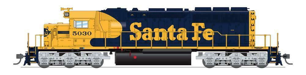 BLI6775 HO Atchison Topeka Santa Fe EMD SD40-2 Locomotive Train, No. 5056 -  Broadway