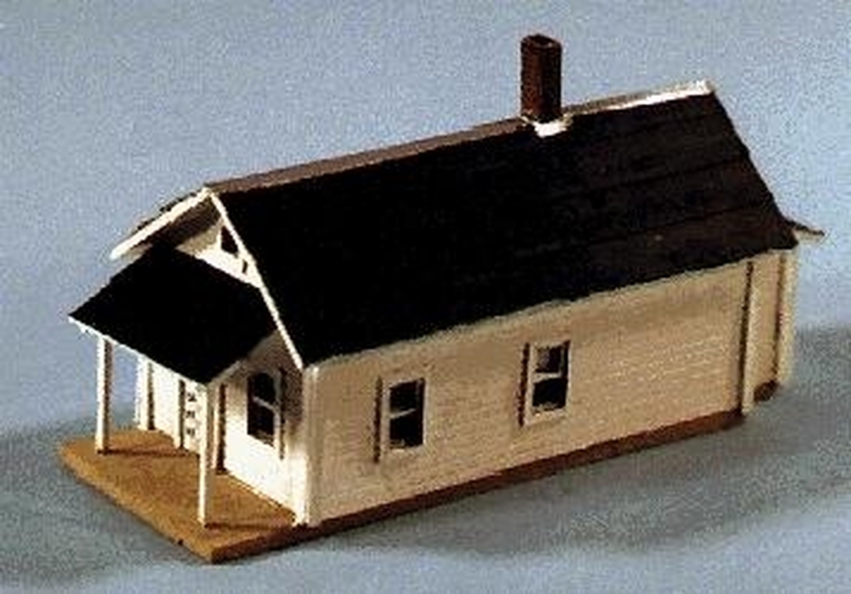 BLR379 Lasercut Shotgun House Kit