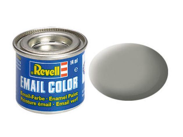 14 ml Enamel Paint, Stone Grey Matte - Pack of 6