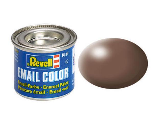 RMX32381 14 ml Enamel Paint, Brown Silk - Pack of 6