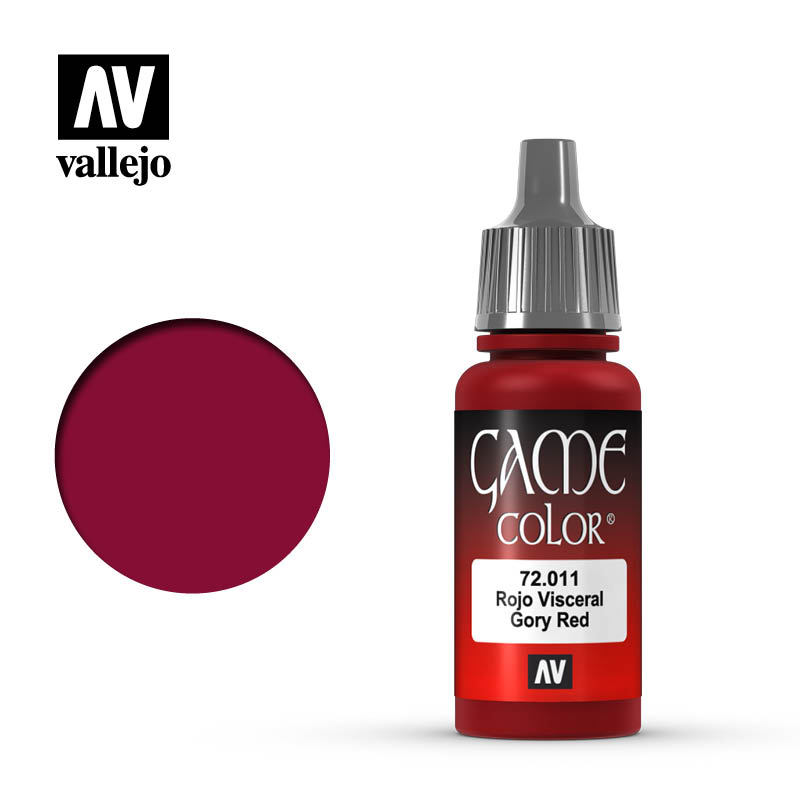 VLJ72011 17 ml Gory Red Hobby & Model Acrylic Paint