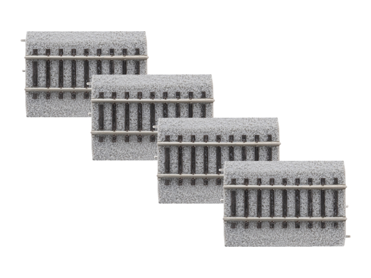 LNL8768034 3 in. Straight MagneLock Track - Pack of 4 -  Lionel