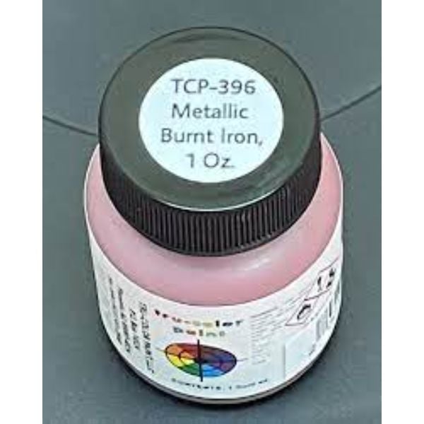 TCP396 1 oz Acrylic Paint, Mettalic Burnt Iron