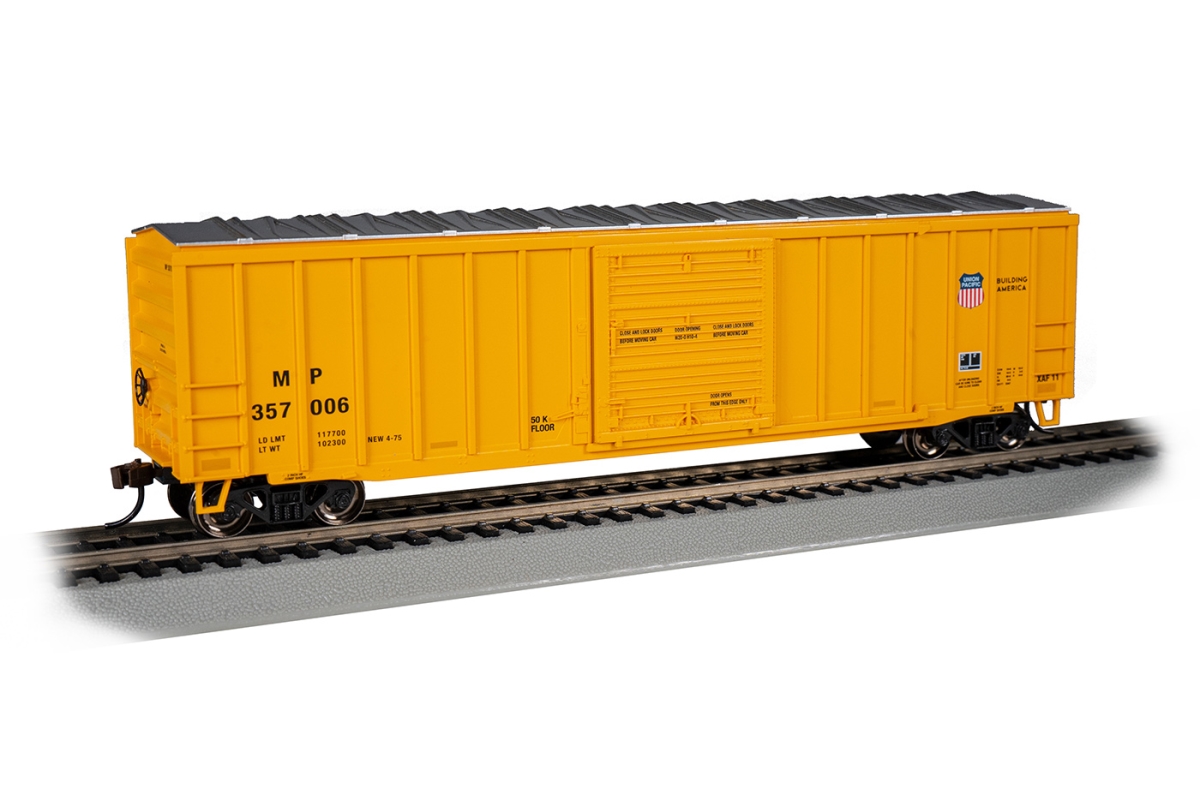 Picture of Bachmann BAC19615 HO Scale No.357006 UP ACF 50.6 Outside Braced Sliding Door Boxcar