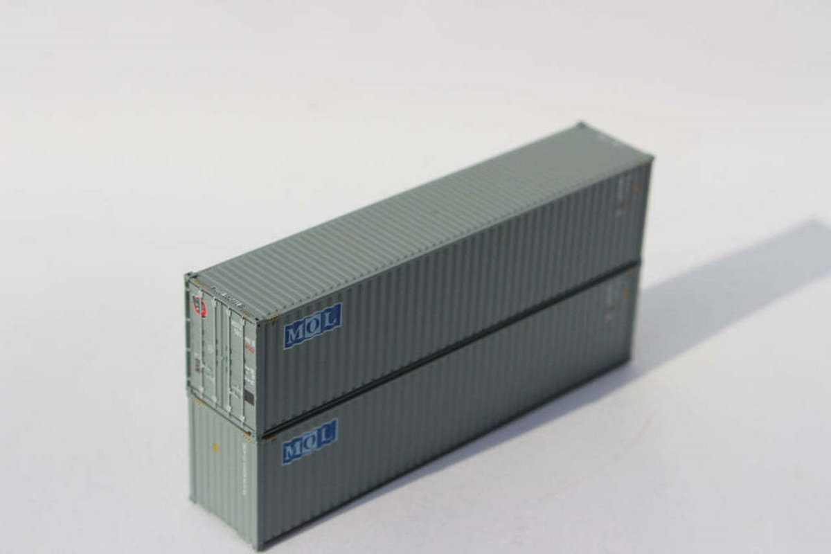 Picture of Jacksonville Terminal JTC405146 N Scale 40 Mitsui OSK Container, Pack of 2