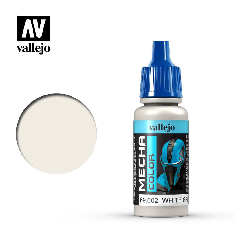 VLJ69002 17 ml Mecha Color Acrylic Paint, White Grey