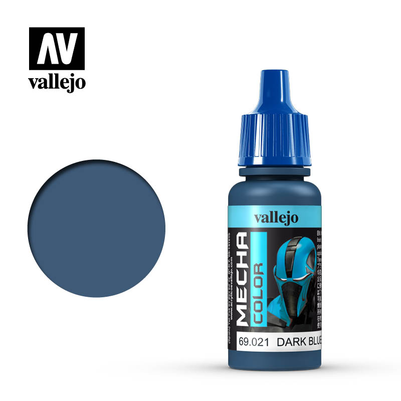 VLJ69021 17 ml Mecha Color Acrylic Paint, Dark Blue