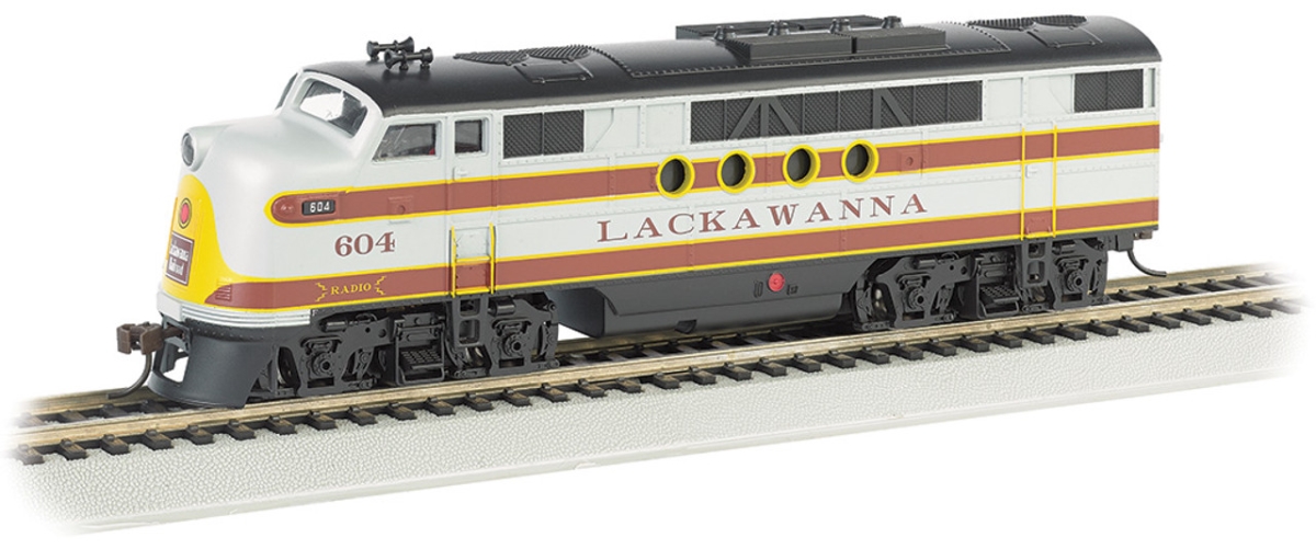 HO Scale Lackawanna EMD FT-A Locomotive Model Trains