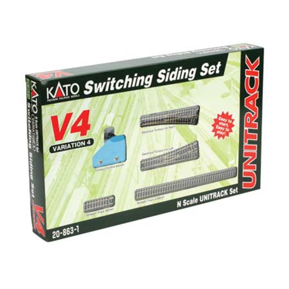 Picture of Kato KAT20-863 N Scale V4 Switching Siding Set