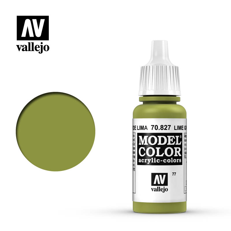 VLJ70827 17 ml Model Color Acrylic Paint, Lime Green