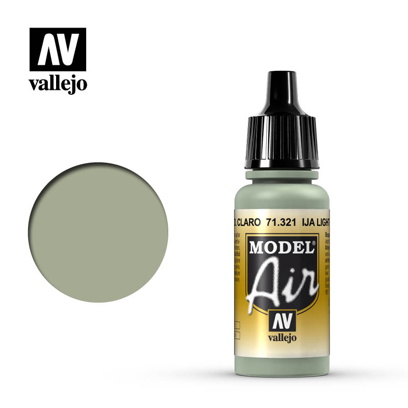 VLJ71321 17 ml Model Air Acrylic Paint, IJA Light Grey Green -  Vallejo