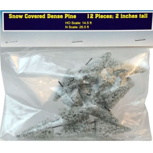 Picture of Rock Island Hobby RIH024201 2 in. Snow Pine Trees, 12 Piece