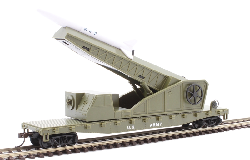 Picture of Rock Island Hobby RIH032180 HO Scale Army Missile Launch Box Car