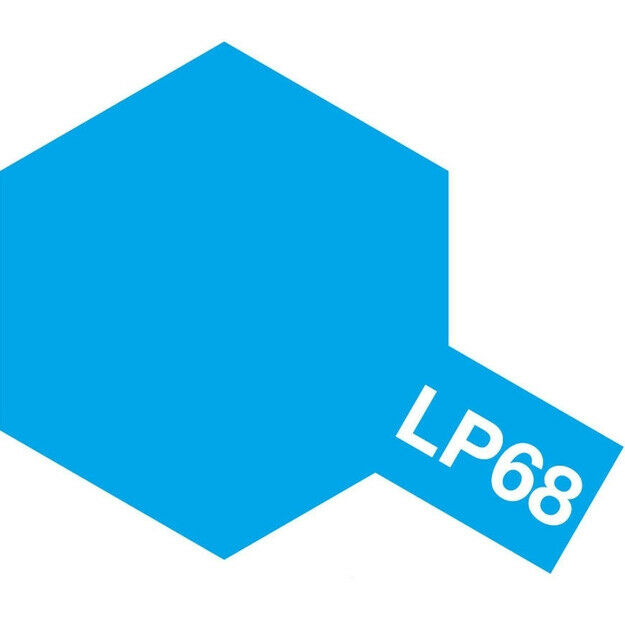 TAM82168 10 ml Lacquer Paint, LP-68 Clear Blue
