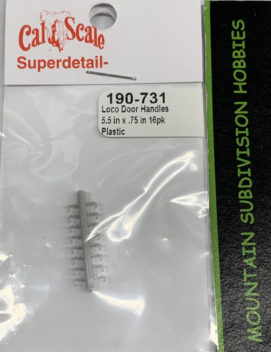CAL731 HO Scale Loco Door Handle - Pack of 16