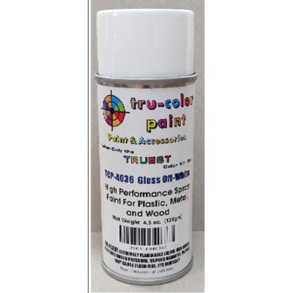 TCP4036 Military Acrylic Paints Spray, Gloss off White