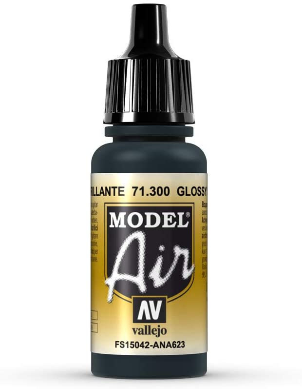 VLJ71300 Model Air Paint, Glossy Sea Blue
