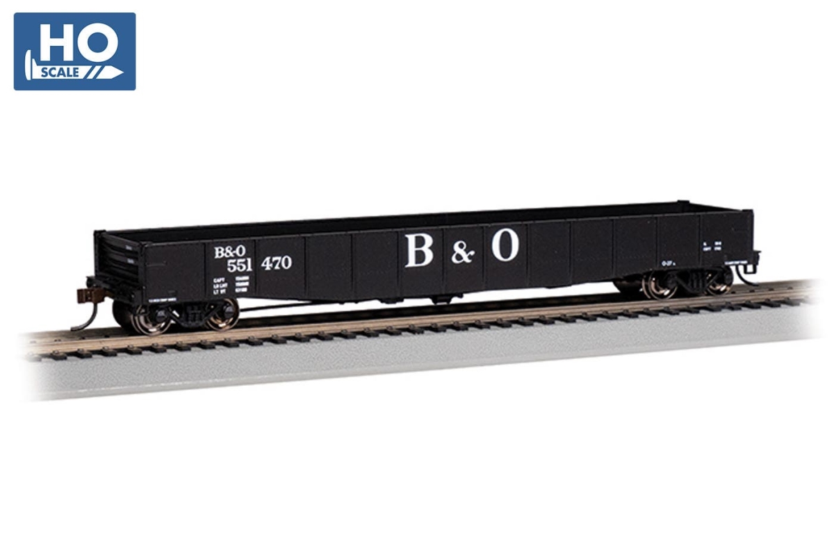 BAC74802 50 ft. HO Scale Gondola Baltimore & Ohio Model Train