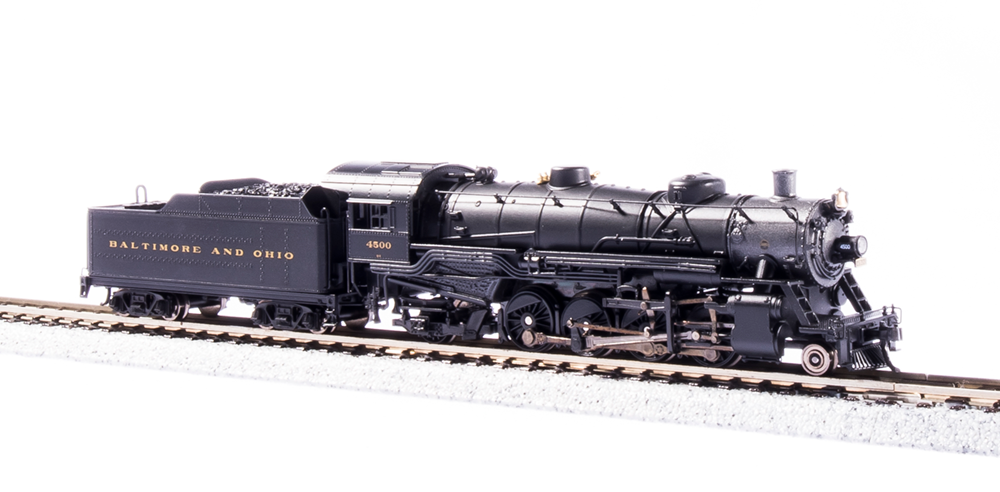 N Baltimore & Ohio Light Mikado Train, No. 4500