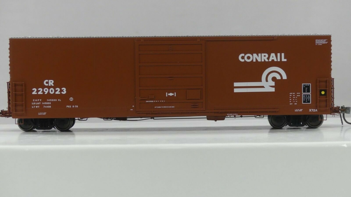 RAP139004 HO Scale Conrail X72A Model Box Car- Pack of 6