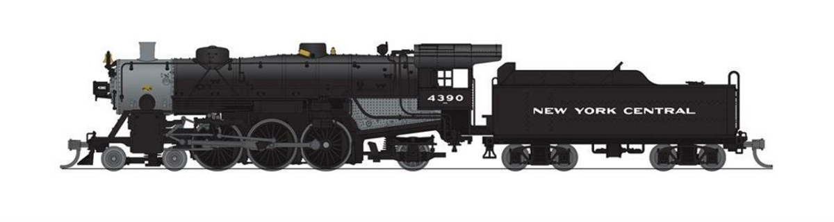 BLI6946 No.4390 N Scale New York Central Light Pacific 4-6-2 Train -  Broadway