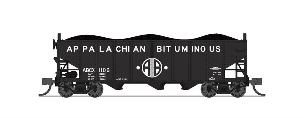 BLI7159 N Scale AB H2A B Hopper Model Train - Pack of 2