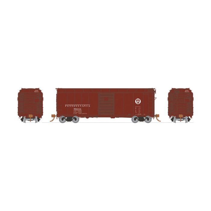 Picture of Rapido RAP123001 HO Scale Pennsylvania Railroad X31A No.1 Model Boxcar - Pack of 6
