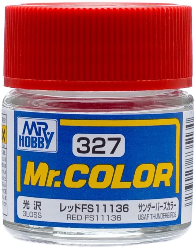 GUZC327 FS11136 Gloss Lacquer Paint, Red