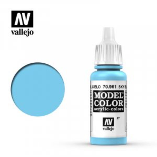 VLJ70961 17 ml Model Air Acrylic Paint, Sky Blue Matte