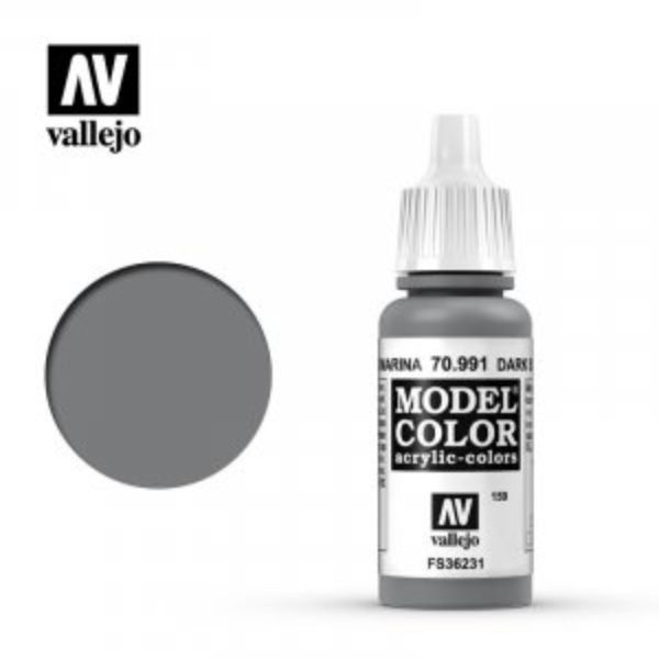 VLJ70991 17 ml Model Air Acrylic Paint, Dark Sea Grey Matte