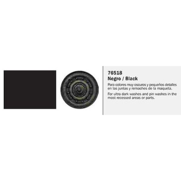 VLJ76518 35 ml Bottle Model Wash, Black