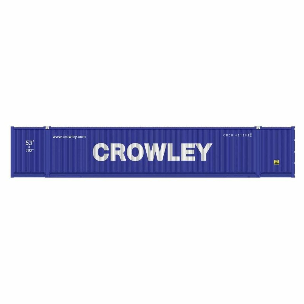 KAT80054K 53 ft. Crowley Ribbed Side Container - N Scale - Pack of 2