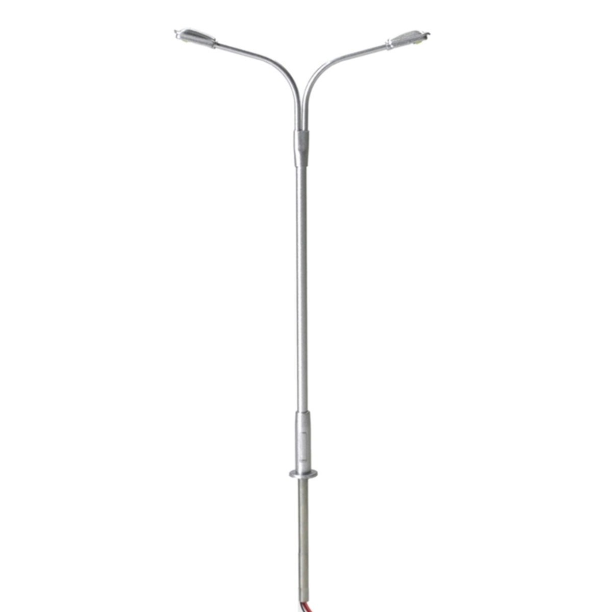Picture of Atlas ATL70000170 HO Scale Double Arm LED Streetlight&#44; Silver & Cool White - Pack of 3